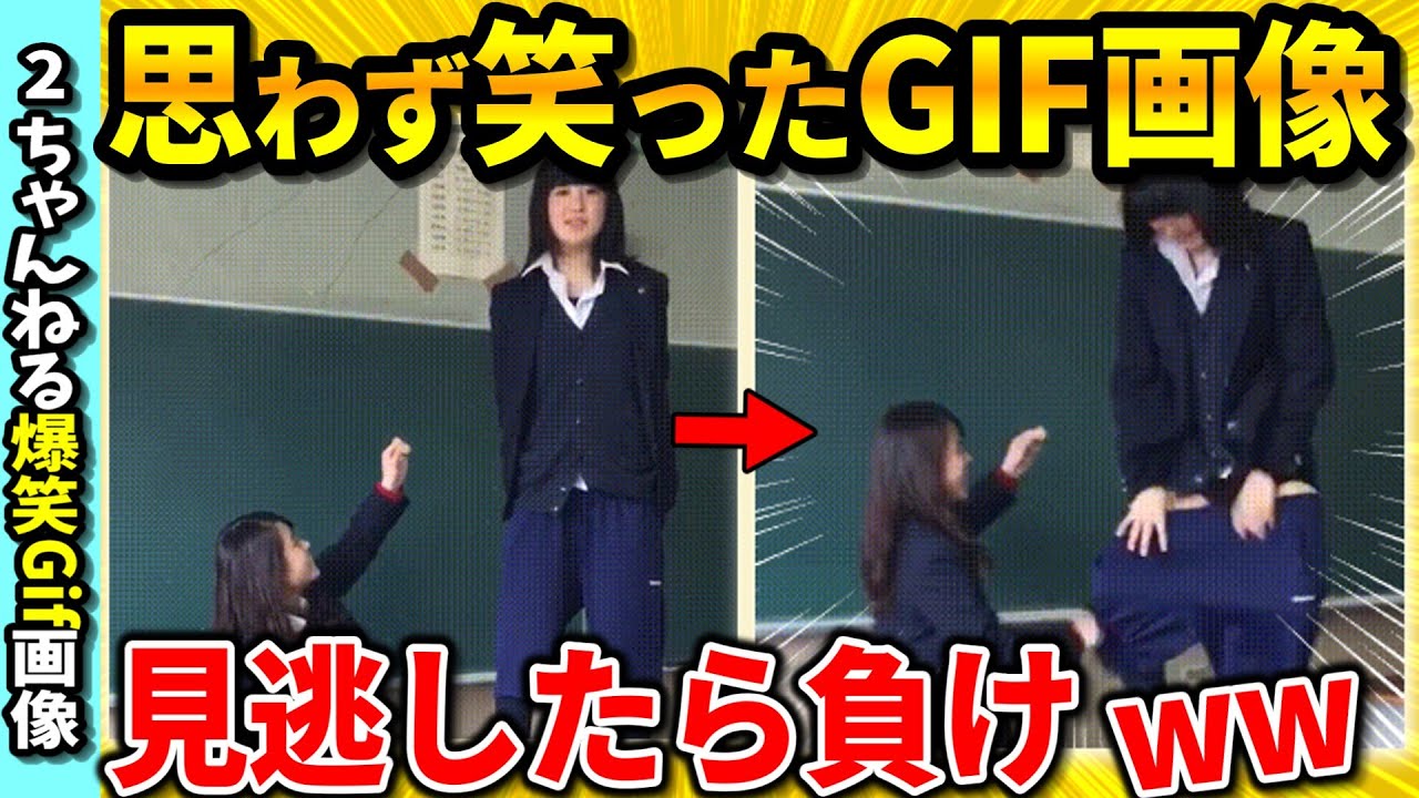 爆笑！面白GIF＆動画集🤣 by 2ch