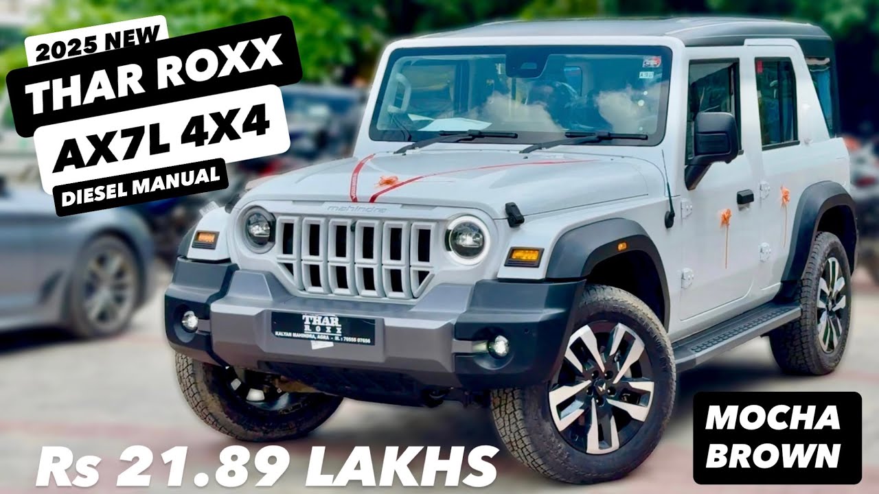 2025 Thar Roxx AX7L 4x4 Diesel Manual 🚗