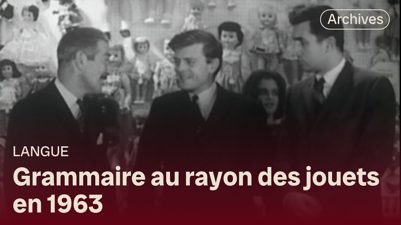Chez Dupuis Frères avec Guy Sanche en 1963 🧸