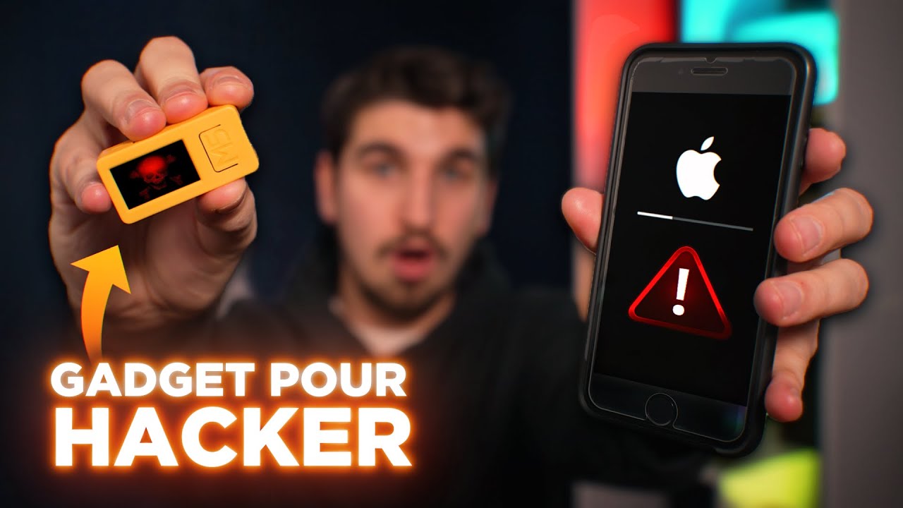 J'ai testé l'outil de hack qui fait crasher les iPhones ! (M5Stick)