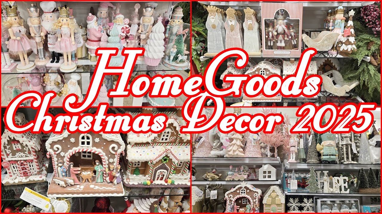 HomeGoods Christmas Decor 2025 | Shop with Me π