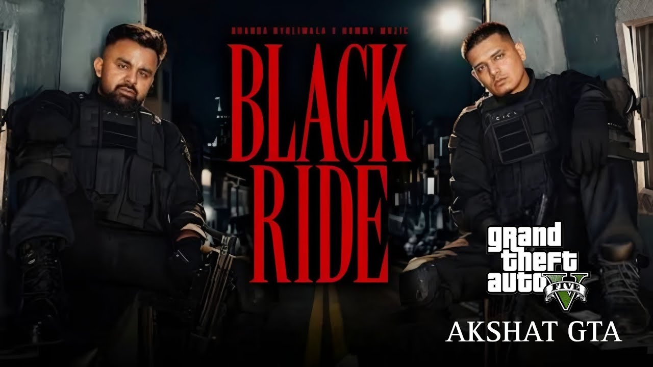 Black Ride GTA 5 Music Video by Dhanda Nyoliwala 🚗