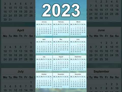 2023 Calendar