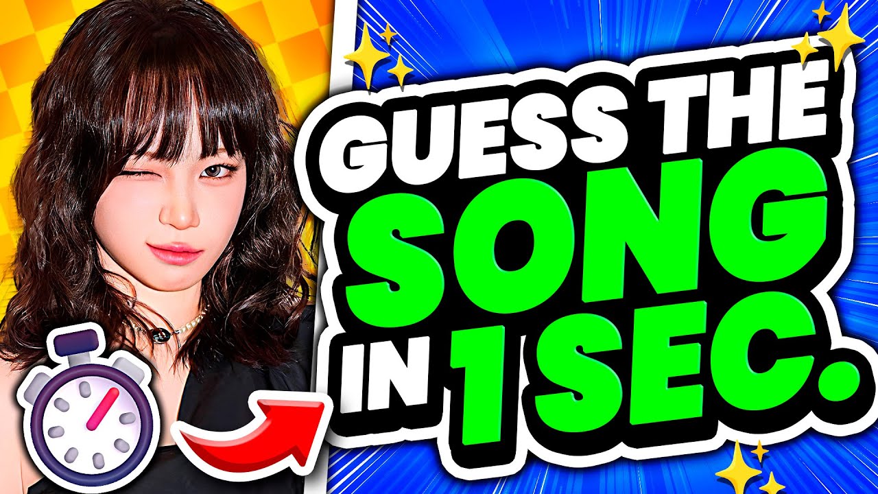 Guess the Kpop Song in 1 Second 🎶