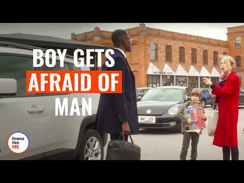 Boy Calls Mom On Black Man | @DramatizeMe