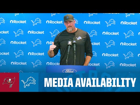 Dan Campbell postgame media availability | 2025 NFL Regular Season Week 7: Lions vs. Buccaneers