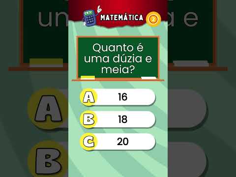 ✨🔢 Quiz de Matemática | Perguntas e Respostas | Teste suas habilidades #quiz #matemática #shorts