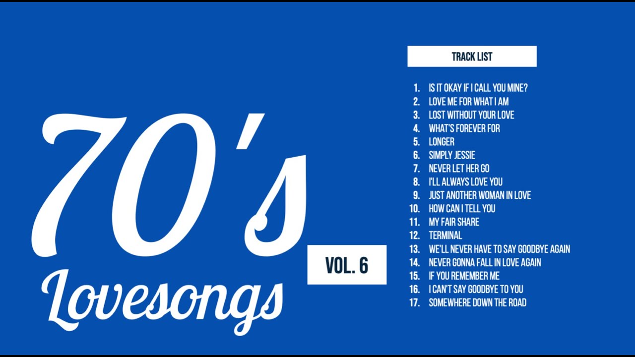 70's Love Songs Compilation 🎶