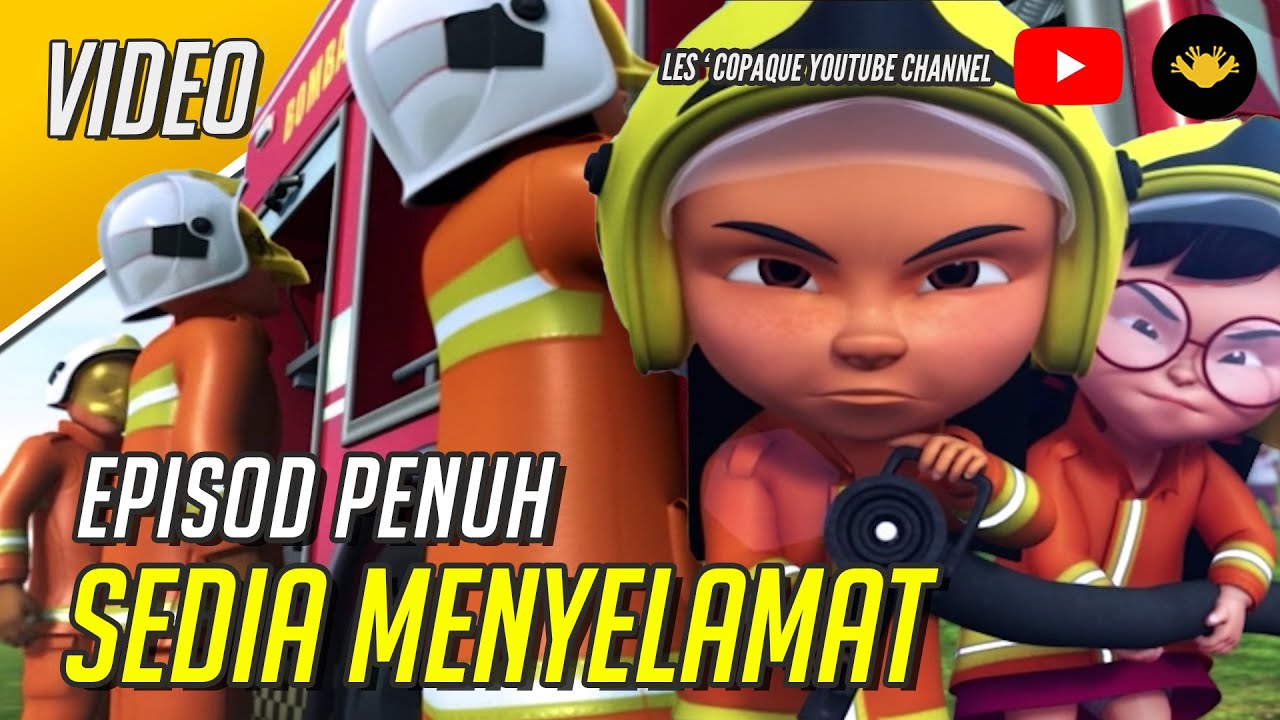 Upin & Ipin Musim 6: Sedia Menyelamat - Full Episode 🎬