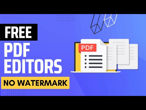 3 Best Free Pdf Editors for Windows 10, 11, 7, 8 | Without Watermark ✅