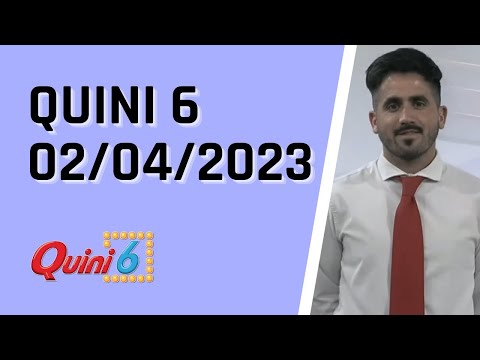 Quini 6 en vivo 02/04/2023 / Resultados del sorteo quini 6 del Domingo 2 de Abril del 2023