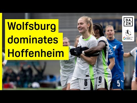 HIGHLIGHTS | TSG Hoffenheim vs. VfL Wolfsburg (Frauen Bundesliga 2024-25 Matchday 9)