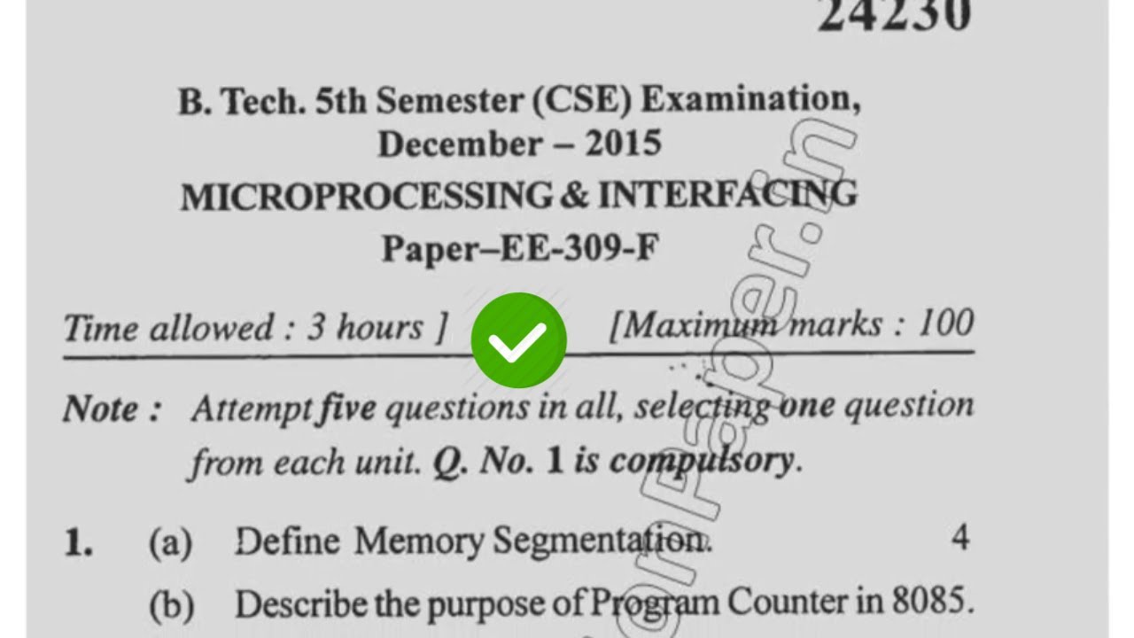 2014 Mdu BTech CSE Automata Theory Question Paper ๐