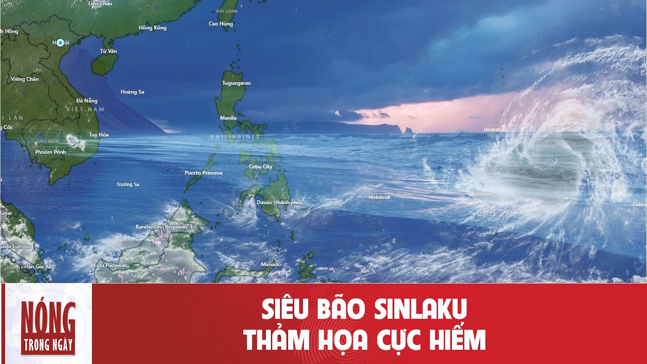 Siêu bão Sinlaku mạnh nhất 2026 đe dọa Việt Nam 🌪️