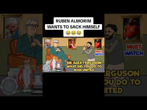 Ruben Almorim Calls Sir Alex Ferguson 😂 #manutd #442oons #gnext #brunofernandes #funny #epl #viral