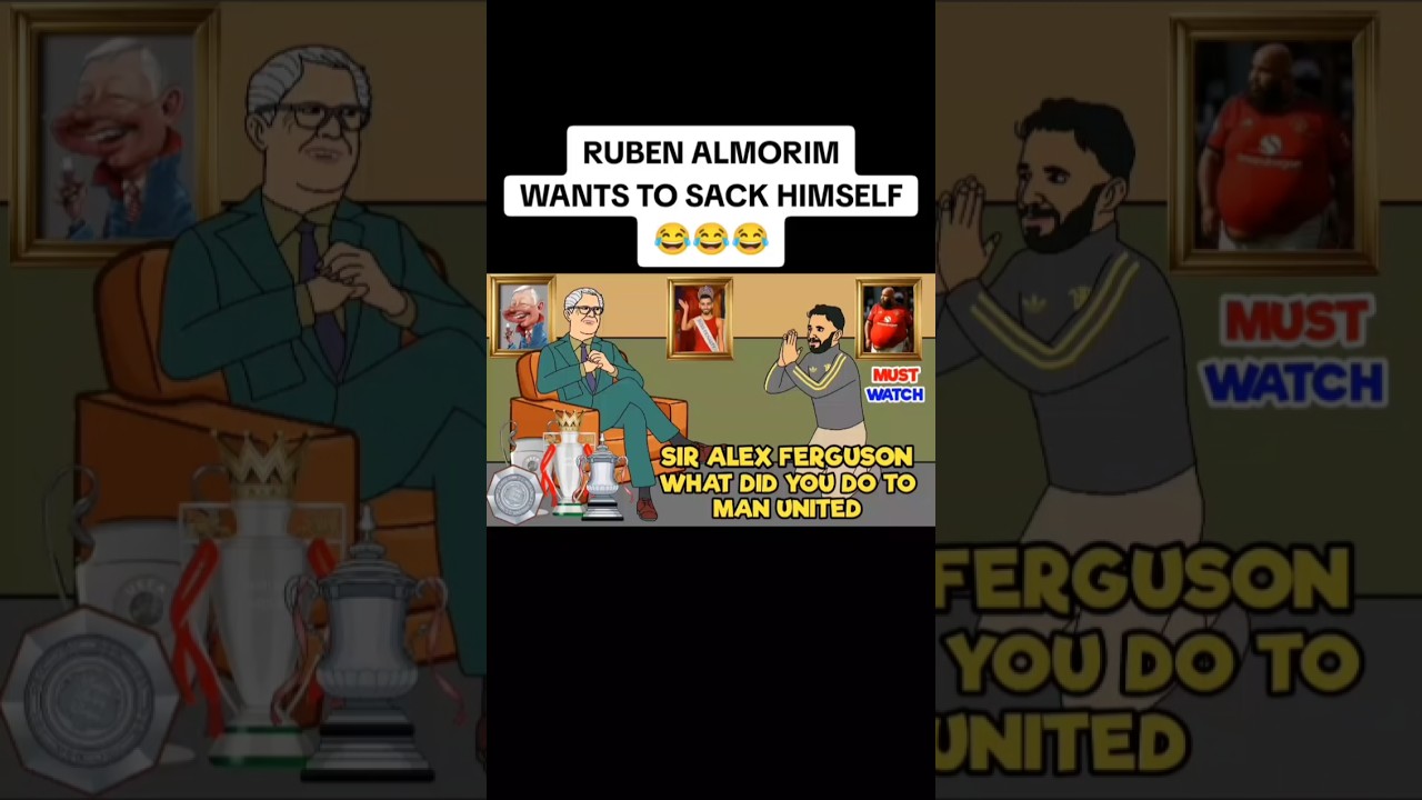Ruben Almorim's Hilarious Call to Sir Alex Ferguson 😂