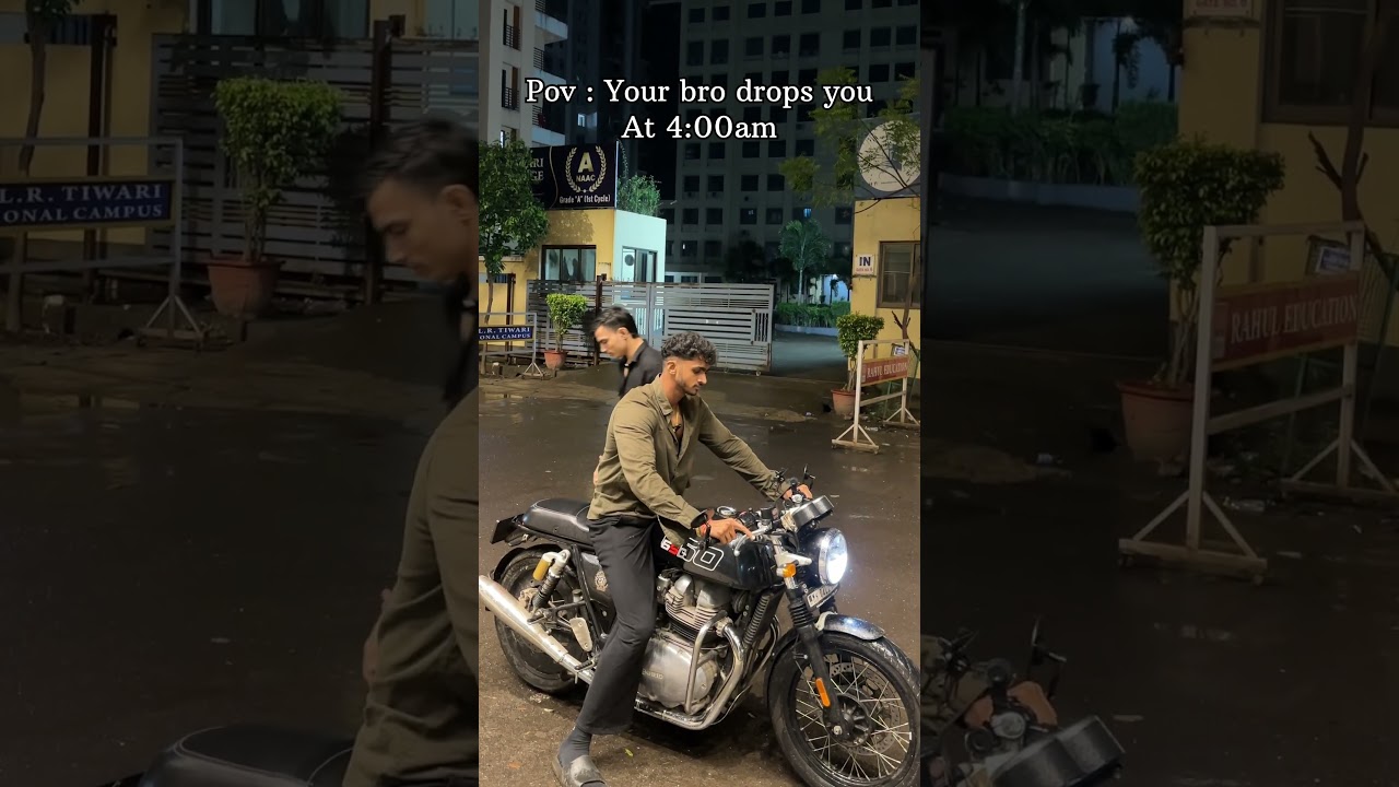 Epic Motorcycle Sound! Royal Enfield GT650 Exhaust 🔥 #BikerLife