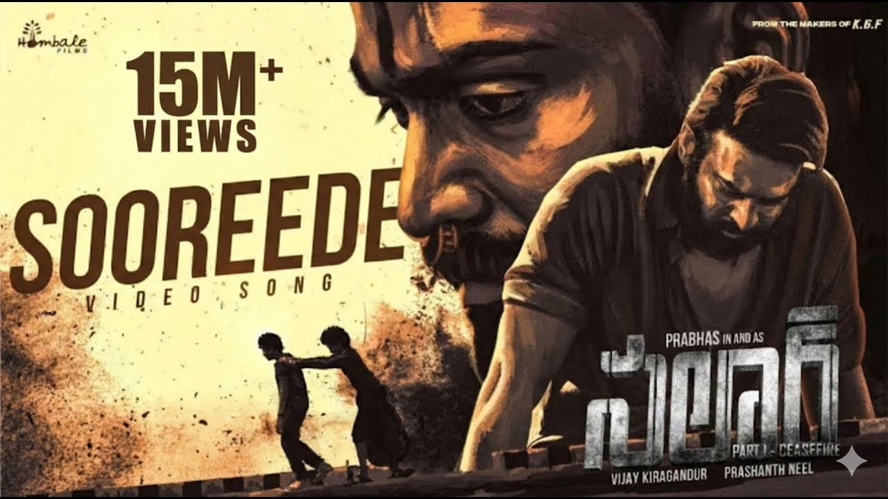 Sooreede Video Song from Salaar | Prabhas & Prithviraj in Epic Action 🎬