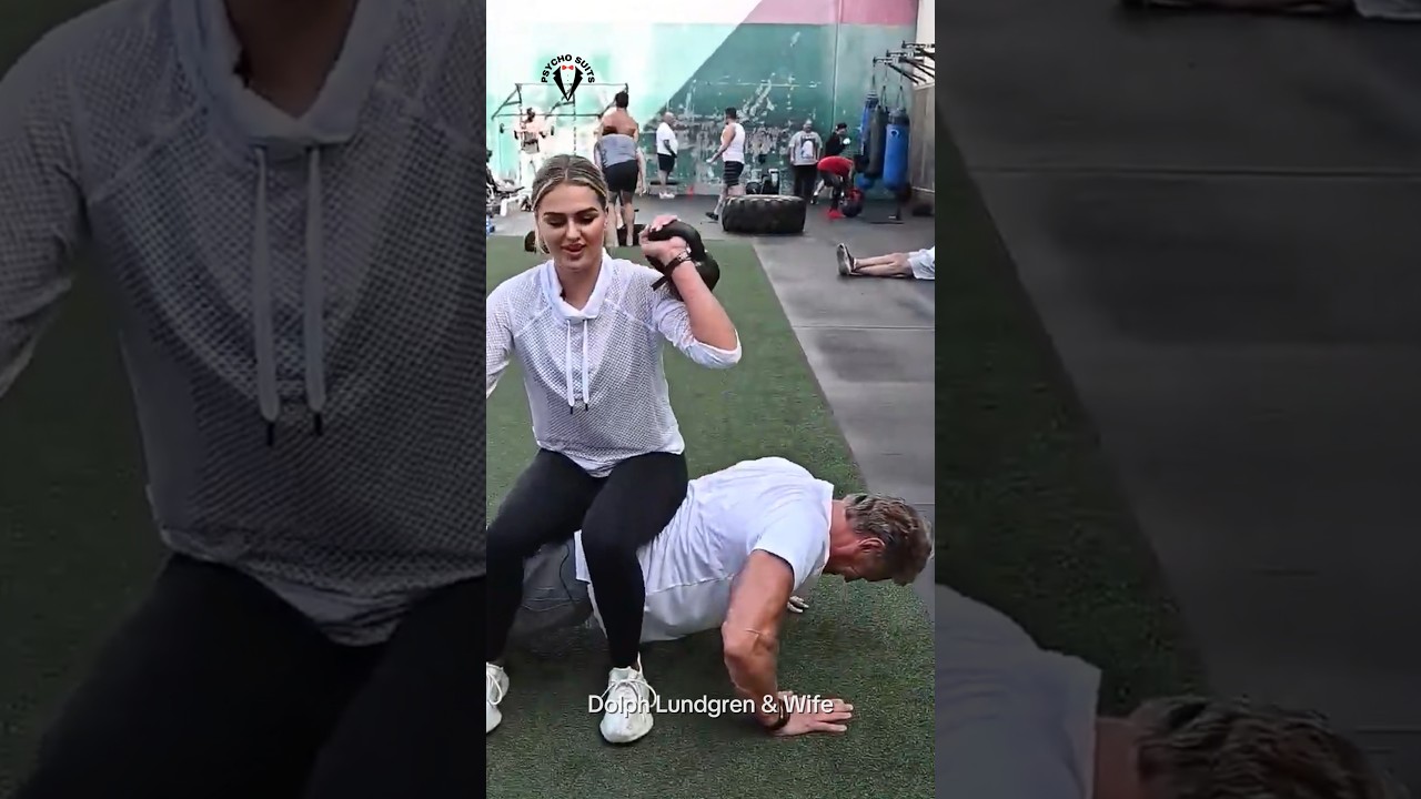 Dolph Lundgren & Wife Show Off Their Workout Routine πͺ