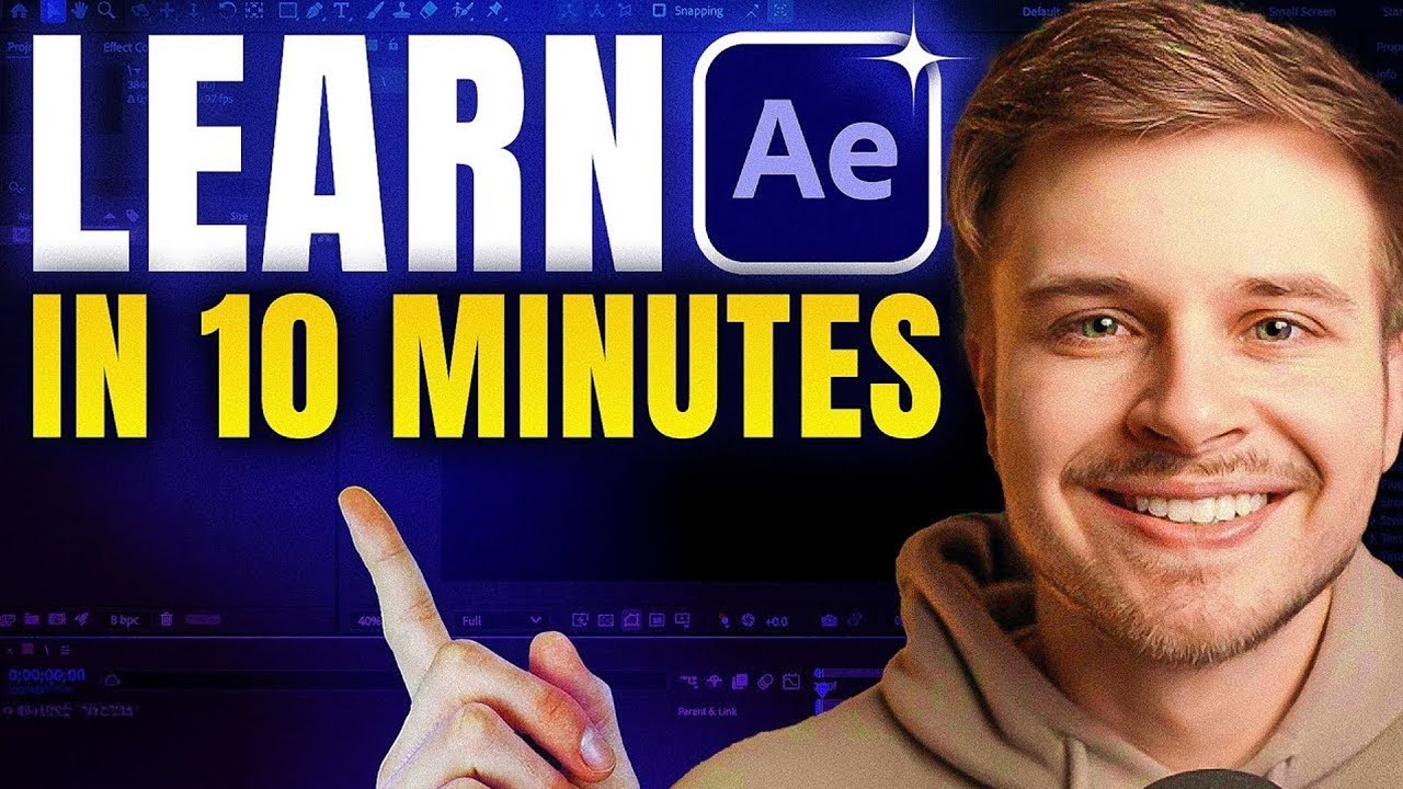 Learn After Effects in 10 Minutes 🎥