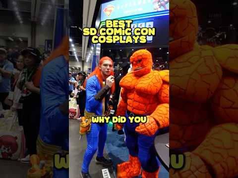 Best Comic Con Cosplays 👀 #Shorts