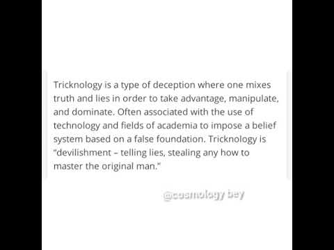 What is tricknology?