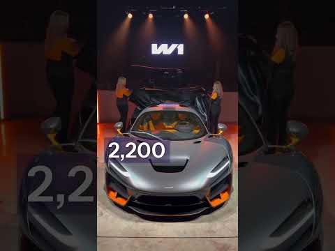 McLaren W1: 1,275 hp hybrid beast—F1 tech, active aero, and 0-124 mph in 5.8s. Ultimate speed icon.