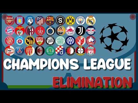 UEFA Champions League 2024/25 Predictions Marble Race Stage The 36 Times Eliminations