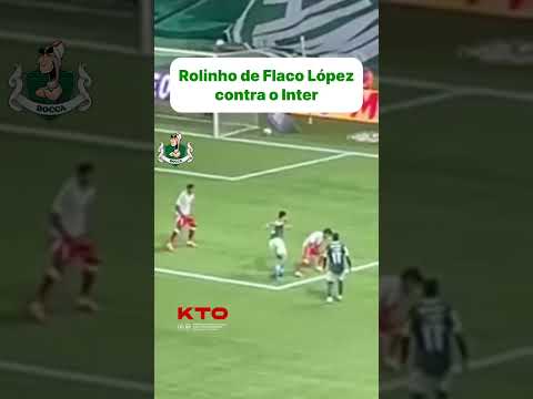 Olha esse ROLINHO do Flaco López contra o Inter 😱😱😱