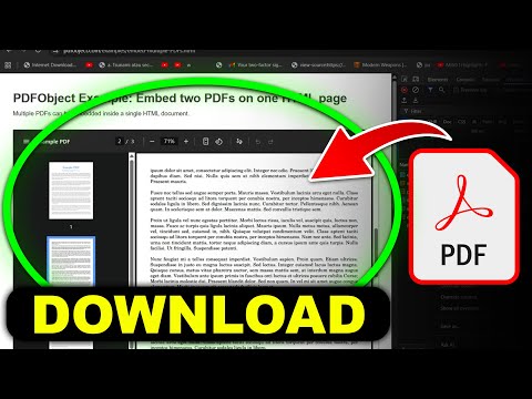 Easily Download Any Embedded PDF from a Website