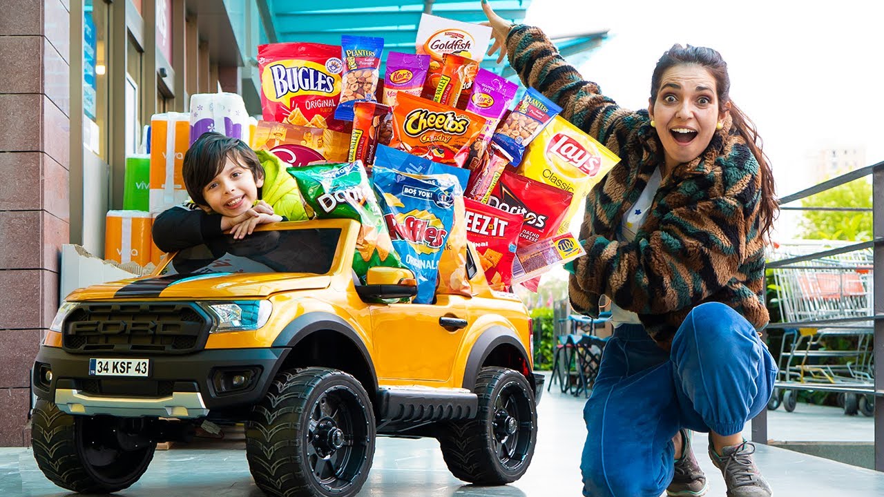 Akülü Off Road Aracımızla Market Alışverişi 🚗