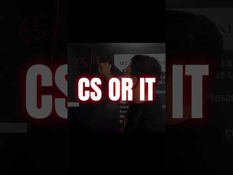 Future of CS or IT Branch✅✅#cse #it #computerengineering #computerscience #future #scope #btech