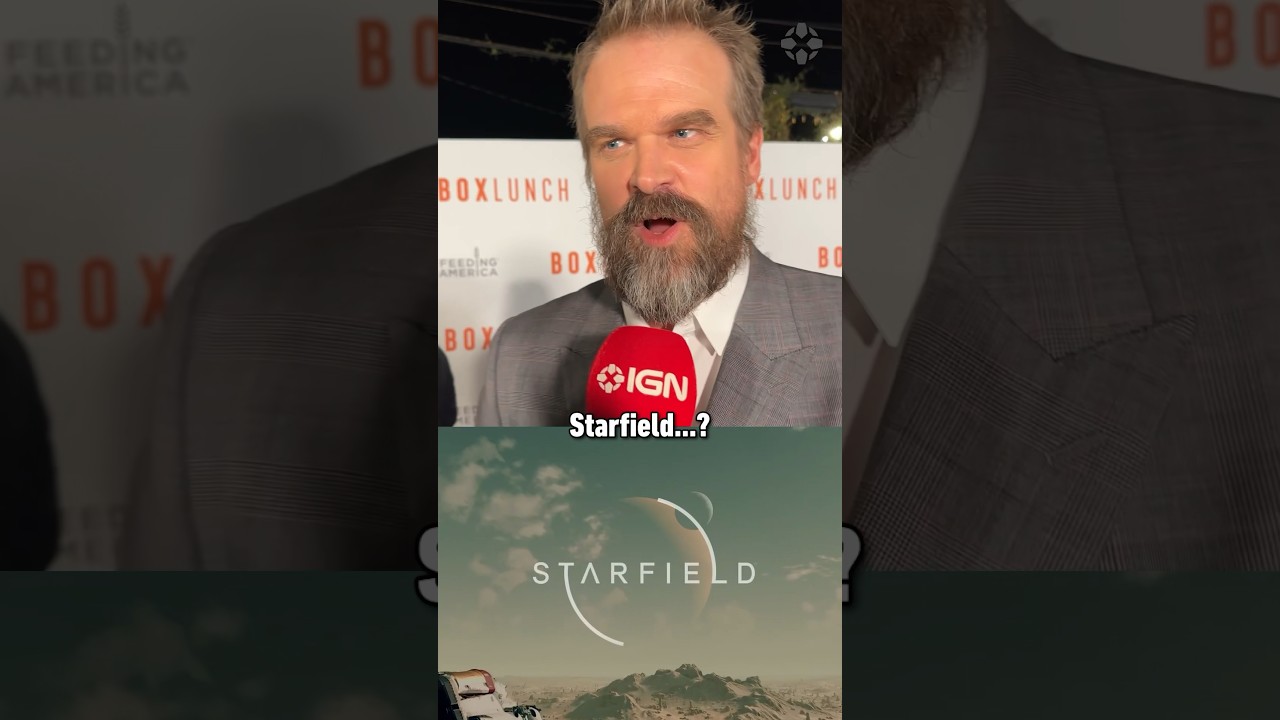 David Harbour's Enthusiasm for Starfield