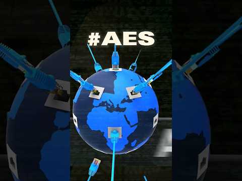 Understanding AES Encryption: Simply Explained in 60 Seconds! #ytshorts #secure #internet