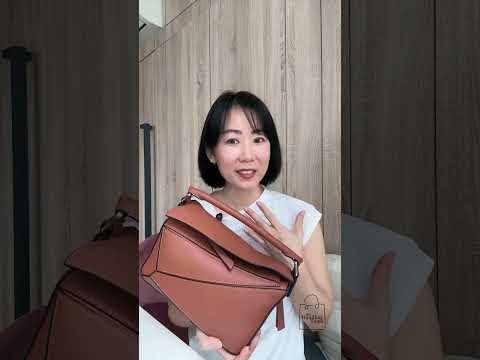 Classic or Trendy Fad? Loewe Puzzle Bag #designerbags #loewepuzzlebag