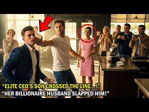 The Elite CEO’s Son Crossed the Line with a Simple Woman — Then Her Billionaire Husband Slapped Him