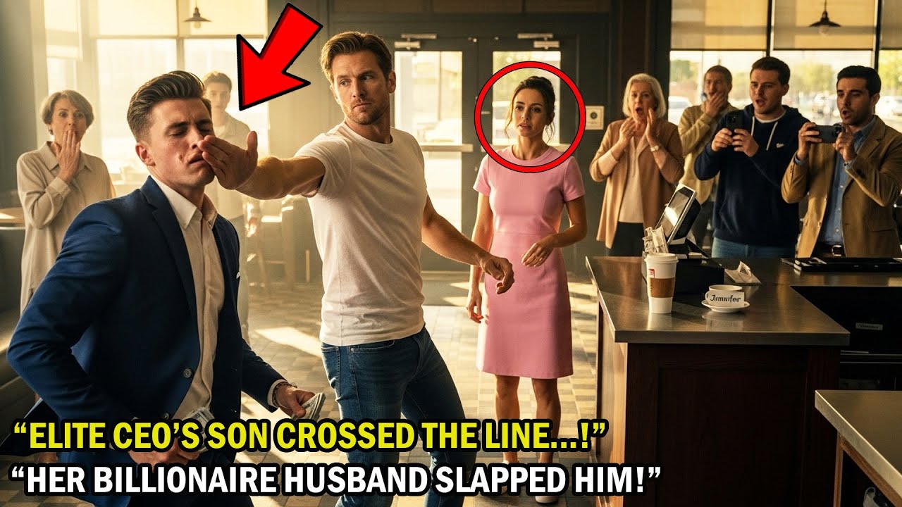 Billionaire's Son Humiliates Café Waitress, Her Husband's Bold Revenge 😲