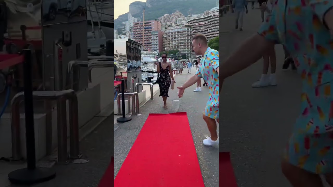 Red Carpet Glam in Monaco 🇲🇨