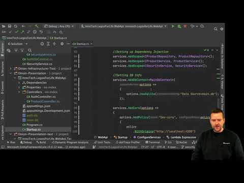 Distributed Programming Fullstack 2021 | S3P12 | Security | Setup AuthContext and LoginUserEntity