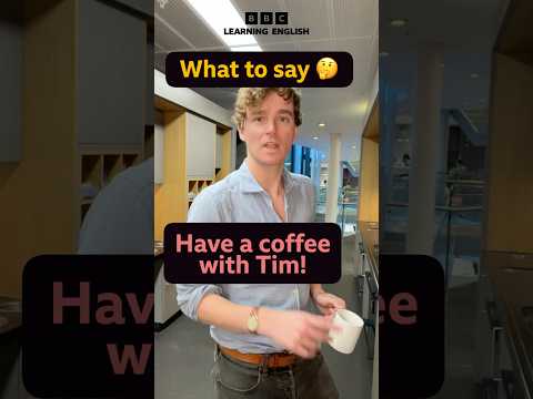 Learn How to Offer Coffee in English โ๏ธ | Quick Conversation Tips