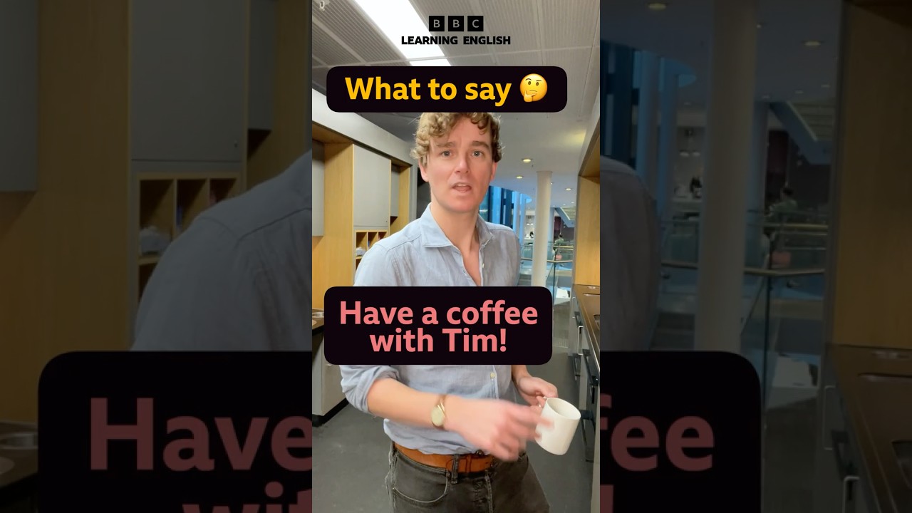 Learn How to Offer Coffee in English ☕️ | Quick Conversation Tips