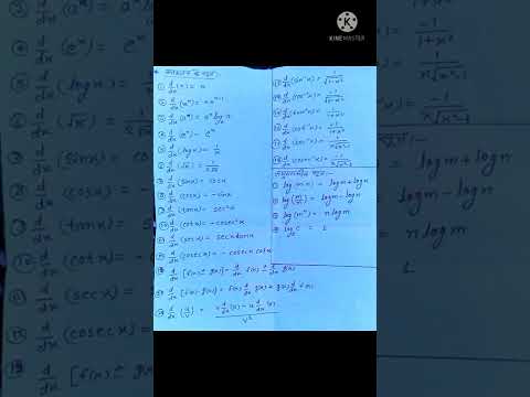 Class 12th #maths formula chapter 5 #Avkalan @dracademic