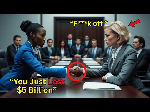 Elite CEO Snubs Black Woman’s Handshake—Moments Later, She Controls a $5B Power Deal