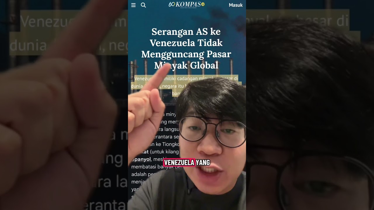 Emiten saham yang paling akan diuntungkan dari penangkapan Presiden Venezuela ๐ป๐ช #trading #saham