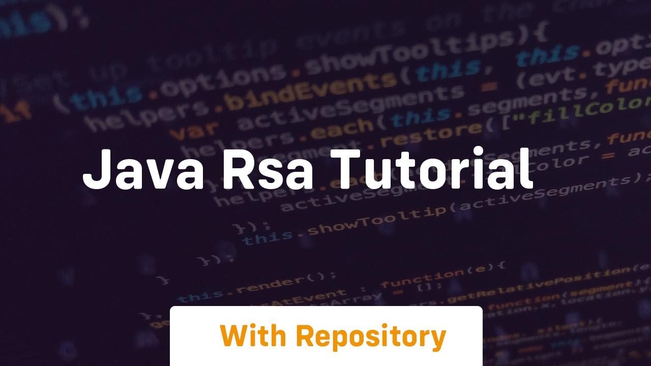 Java RSA Tutorial for Secure Data 🔐