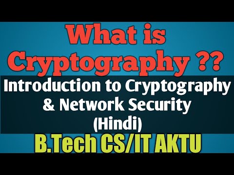 Introduction to Cryptography | What is Cryptography | Cryptography and Network Security