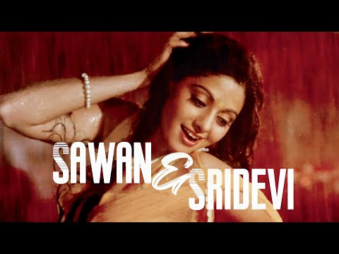 Sawan with Sridevi | Best of Sridevi | Rain Songs सावन श्रीदेवी बारिश