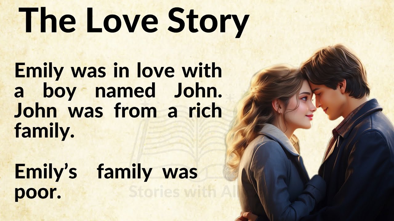 Simple Love Story for English Learners ❤️