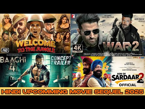 Top Bollywood  Upcomming movies Sequel 2025