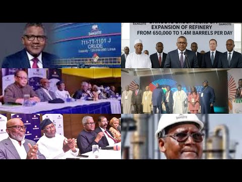 DANGOTE EXPANDS REFINERY CAPACITY TO 1.4M BARRELS PER DAY
